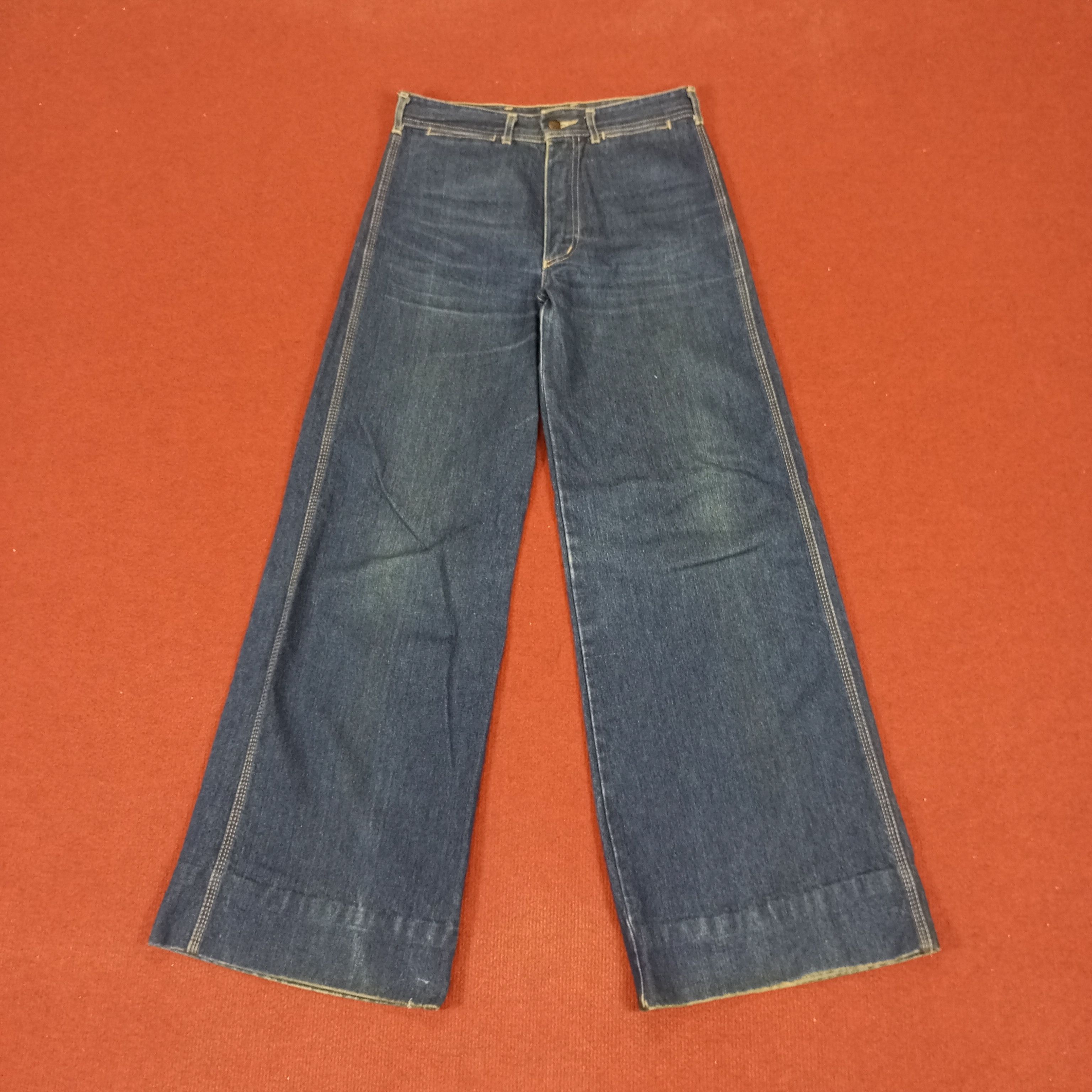 Vintage West Coast Fashion Baggy Style Jeans Size 29" - 1 Thumbnail