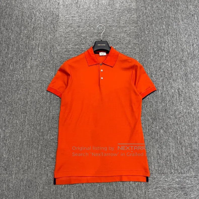 Hermes Hermes Orange Polo Shirt Size US M / EU 48-50 / 2 - 1 Thumbnail
