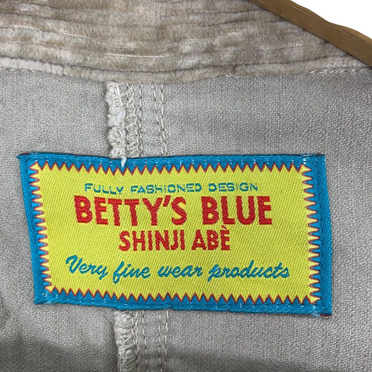 Japanese Brand BETTY’S BLUE Shinji Abe Japanese Brand Corduroy Coat Jacket Size US S / EU 44-46 / 1 - 9 Thumbnail