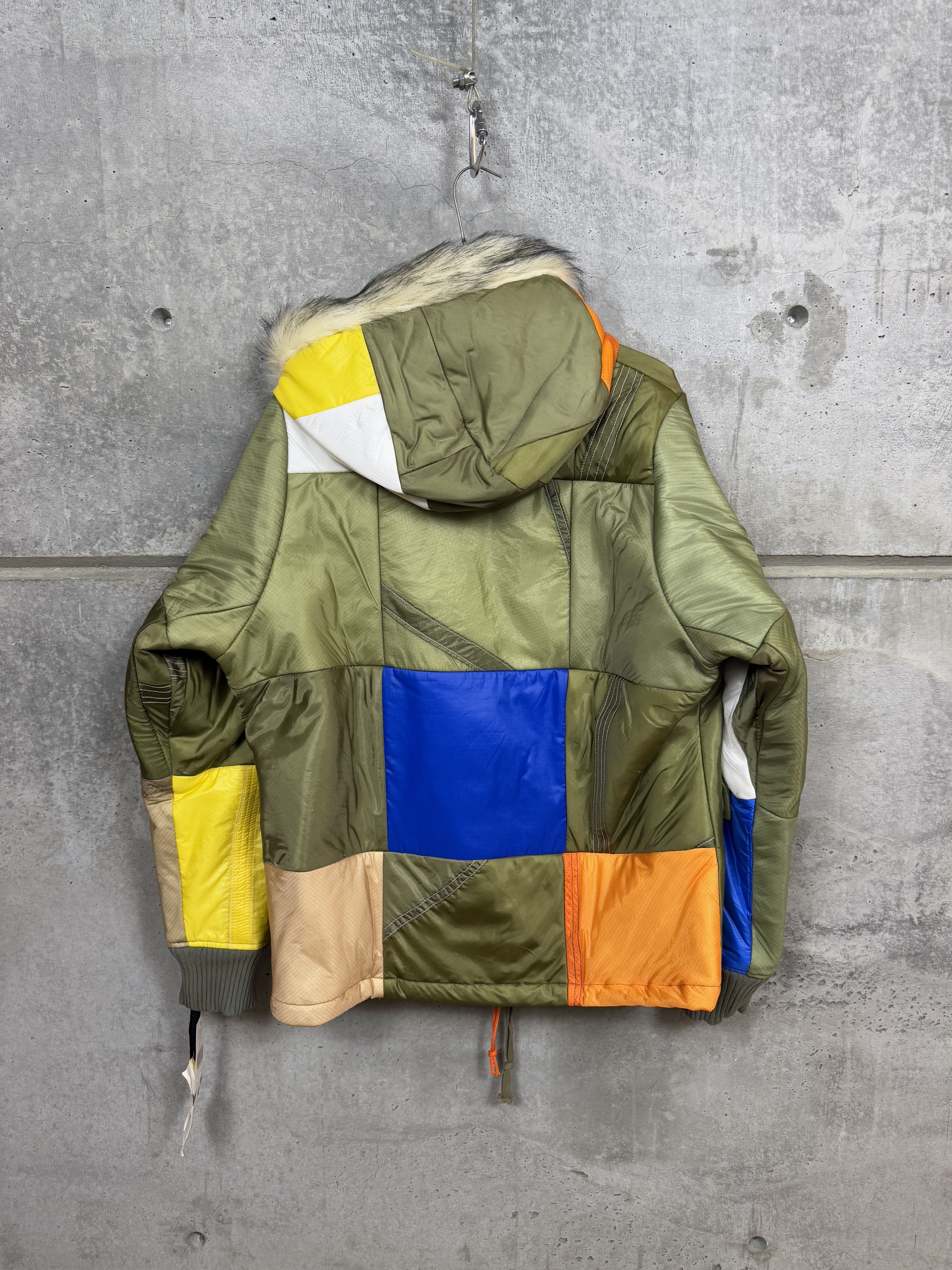 Greg Lauren Greg Lauren Parachute Scrapwork Retro Puffy Parka Size US XL / EU 56 / 4 - 5 Thumbnail