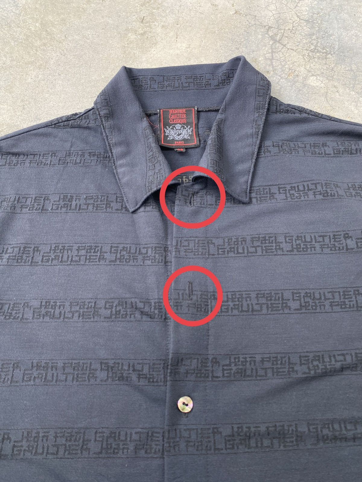 Jean Paul Gaultier Vintage 90s JPG Jean Paul Gaultier Classique Mesh Button Ups Size M / US 6-8 / IT 42-44 - 11 Thumbnail