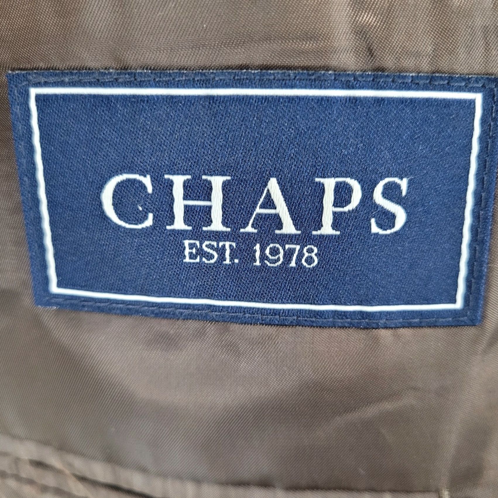 Chaps Chaps Ralph Lauren Sport Coat Jacket Brown 2 Button Vented Notch Blazer Size 40R Mens Size 40R - 3 Thumbnail
