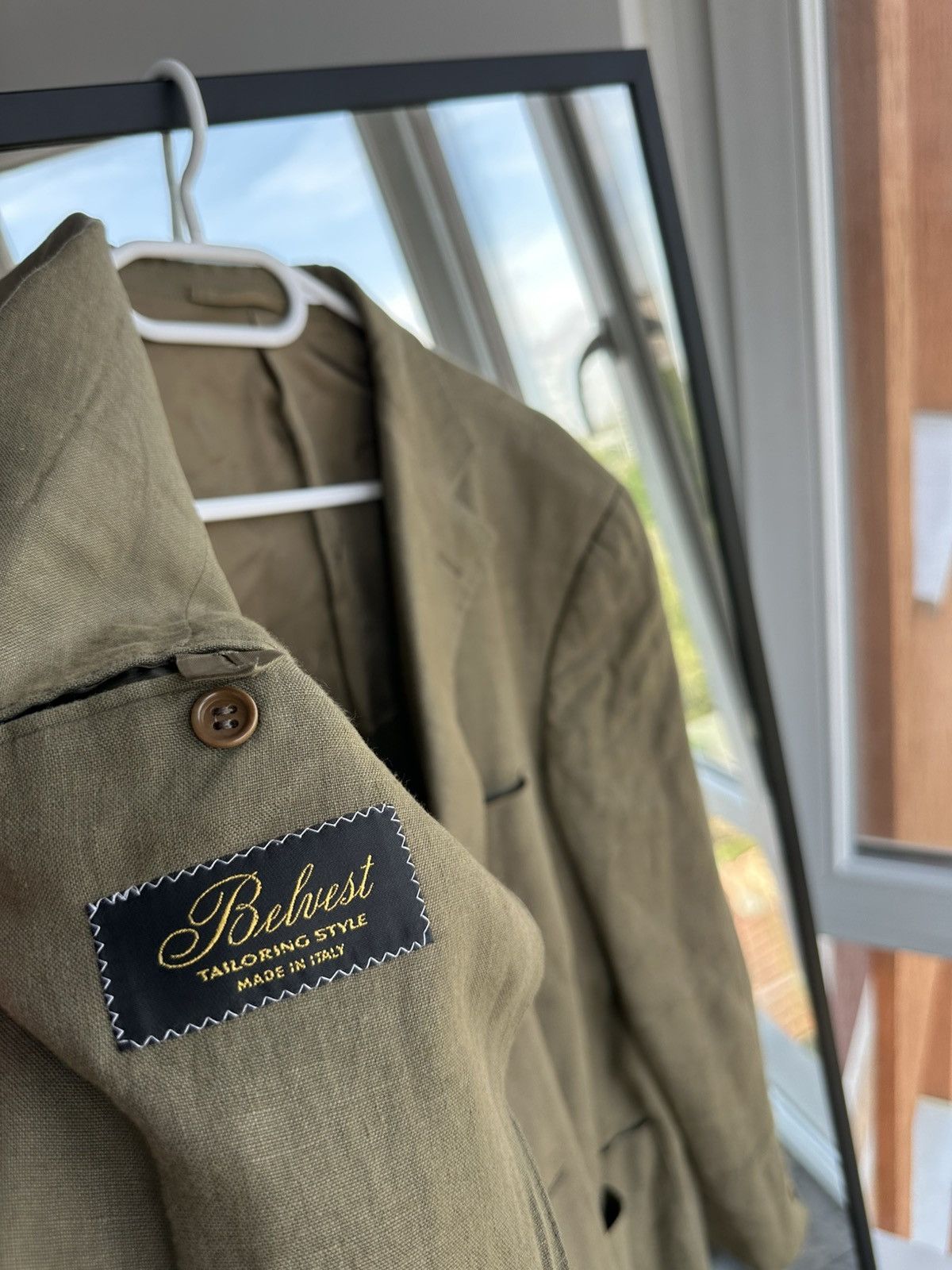 Belvest Vintage Belvest Linen Blazer Jacket Size US M / EU 48-50 / 2 - 8 Thumbnail
