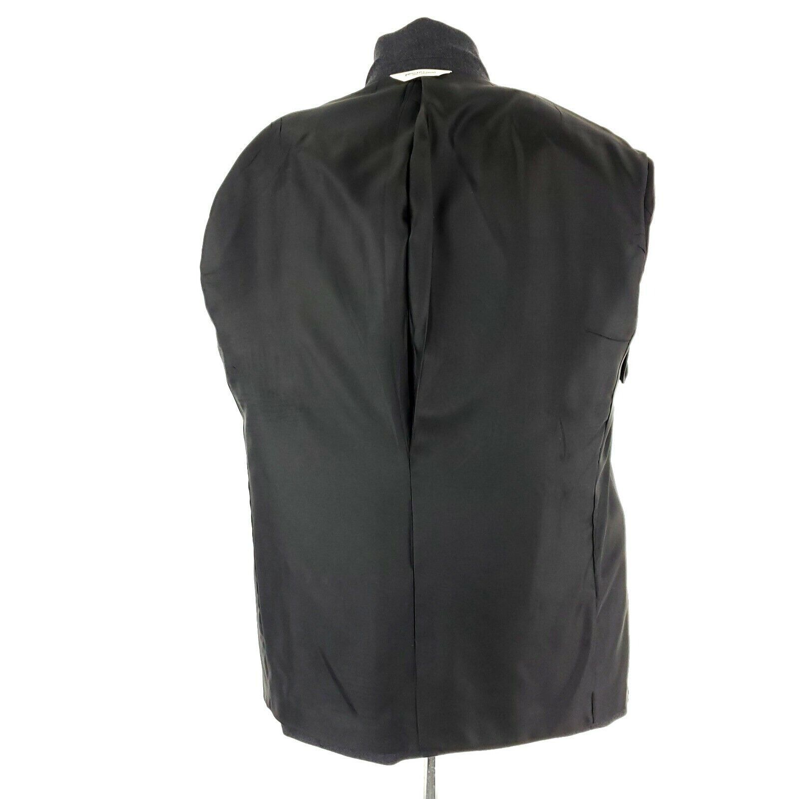 Pronto Uomo Pronto Uomo Lambswool 2 Button Blazer 44R Gray Herringbone S Size 44R - 11 Thumbnail