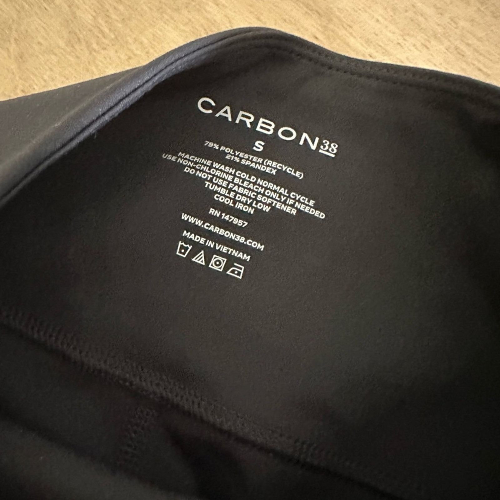 Other NWOT- Carbon38 Black Biker Shorts - Small Size 27" / US 4 / IT 40 - 4 Thumbnail