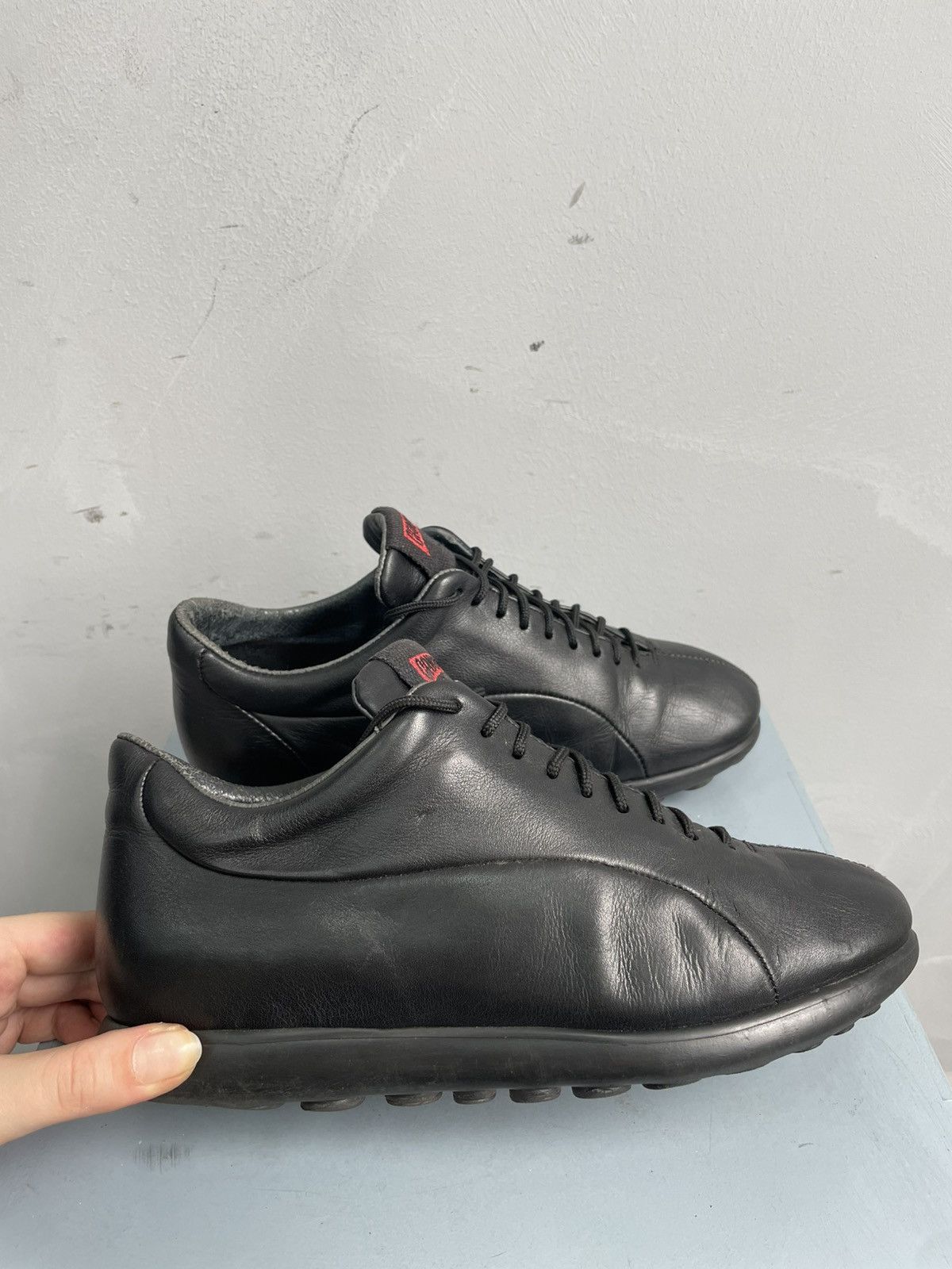 Camper Rick owens style Camper leather low boots y2k Size US 8.5 / IT 38.5 - 7 Thumbnail