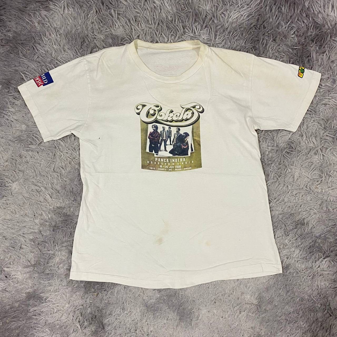 Band Tees Rare vintage Y2K indonesia rock band cokelat roadshow 2008 Size US M / EU 48-50 / 2 - 1 Thumbnail