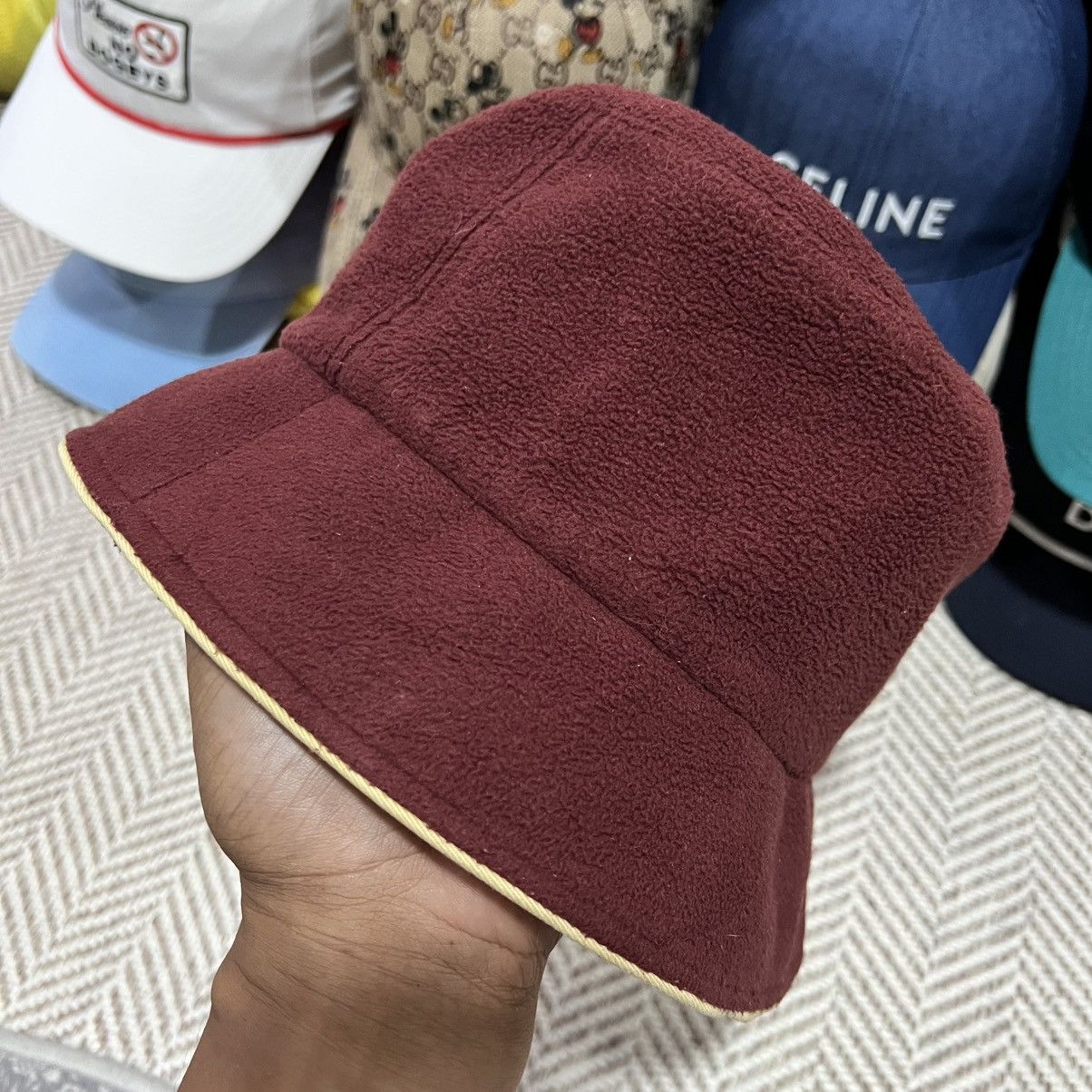 Nike Vintage Y2K Nike Country Fleece Bucket Hat “SAMPLE” M-L Size ONE SIZE - 3 Thumbnail
