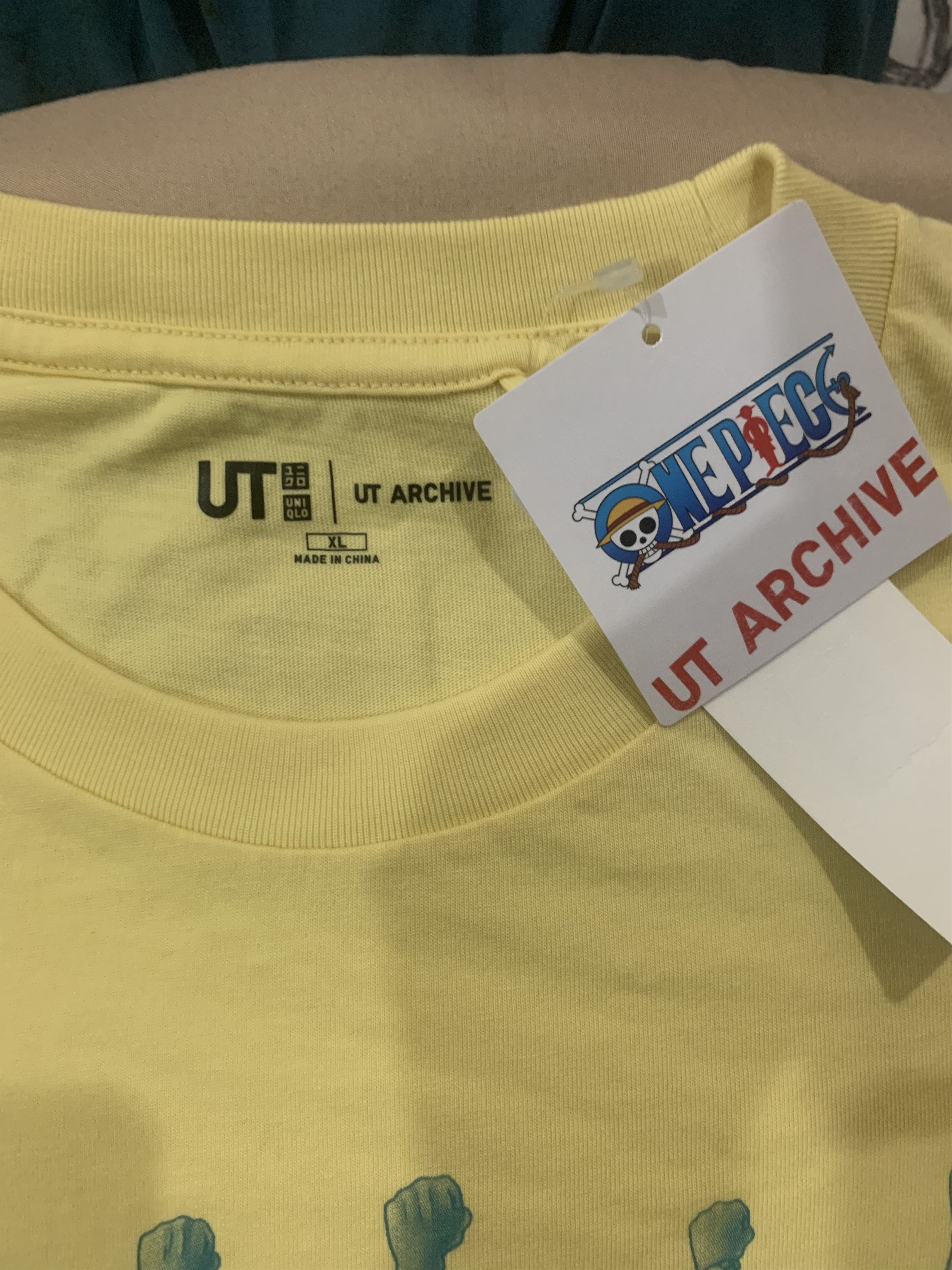 One Piece UNIQLO x ONE PIECE tshirt Size US XL / EU 56 / 4 - 3 Thumbnail