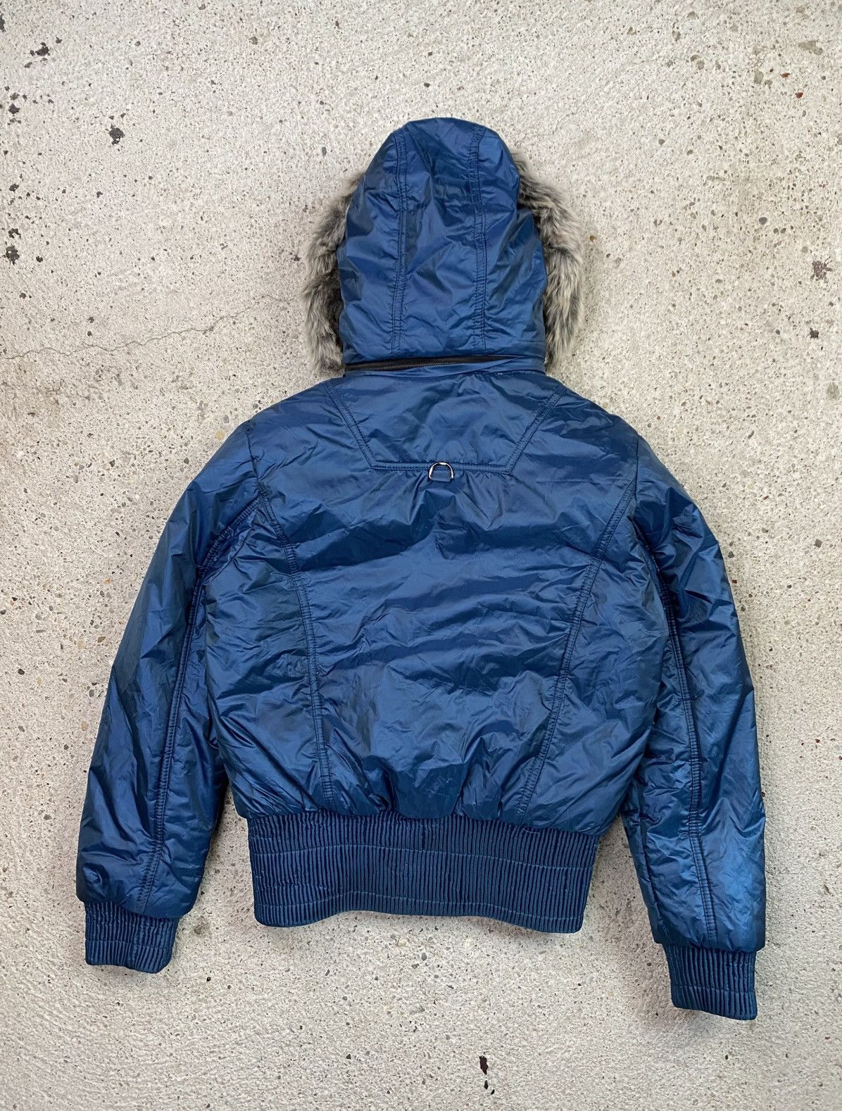 Japanese Brand Japan style bomber jacket faux fur hood vintage y2k Size S / US 4 / IT 40 - 6 Thumbnail