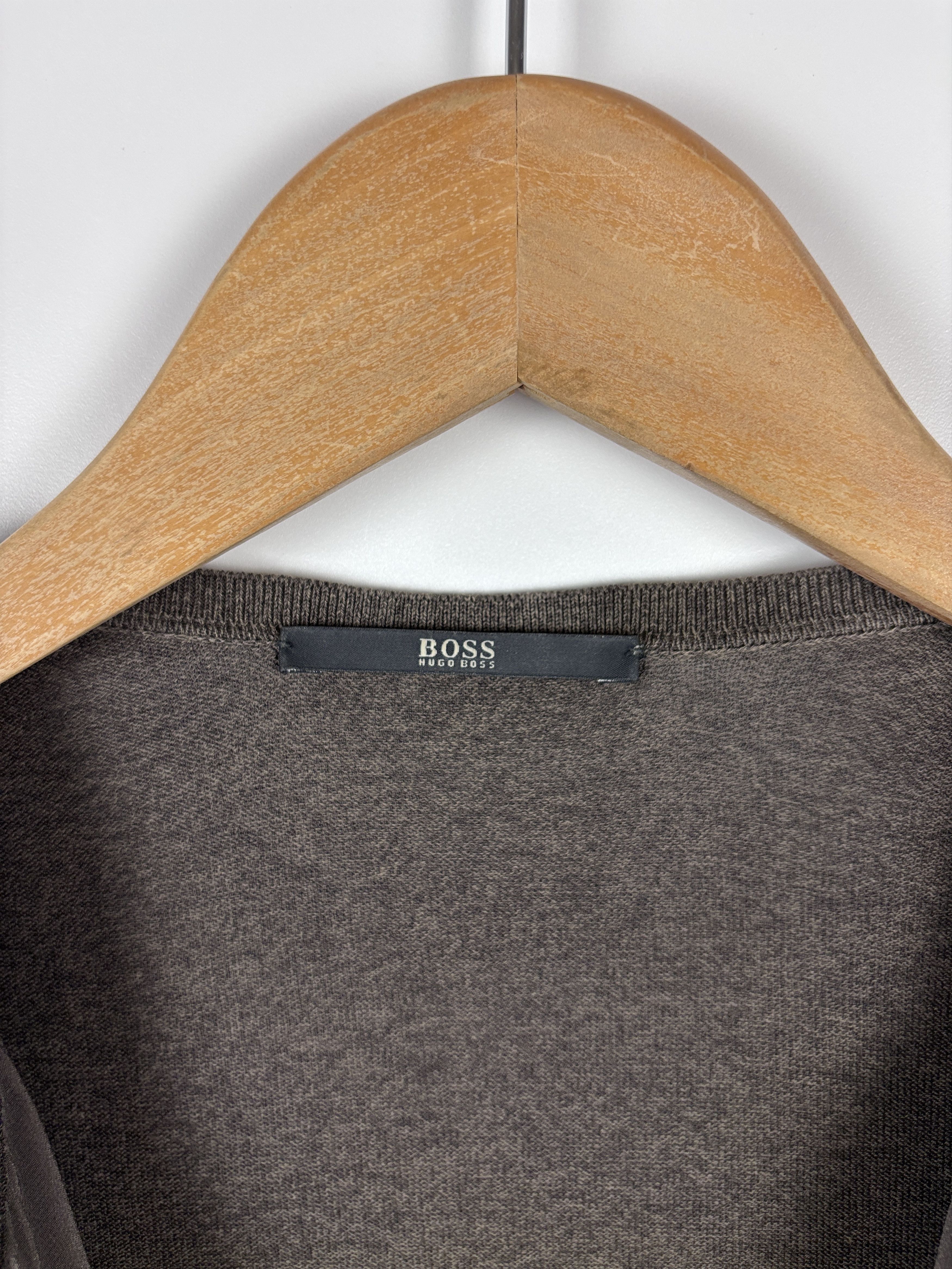 Hugo Boss Womens Hugo Boss Belted Open Cardigan Viscose Cotton Size S Size S / US 4 / IT 40 - 5 Thumbnail