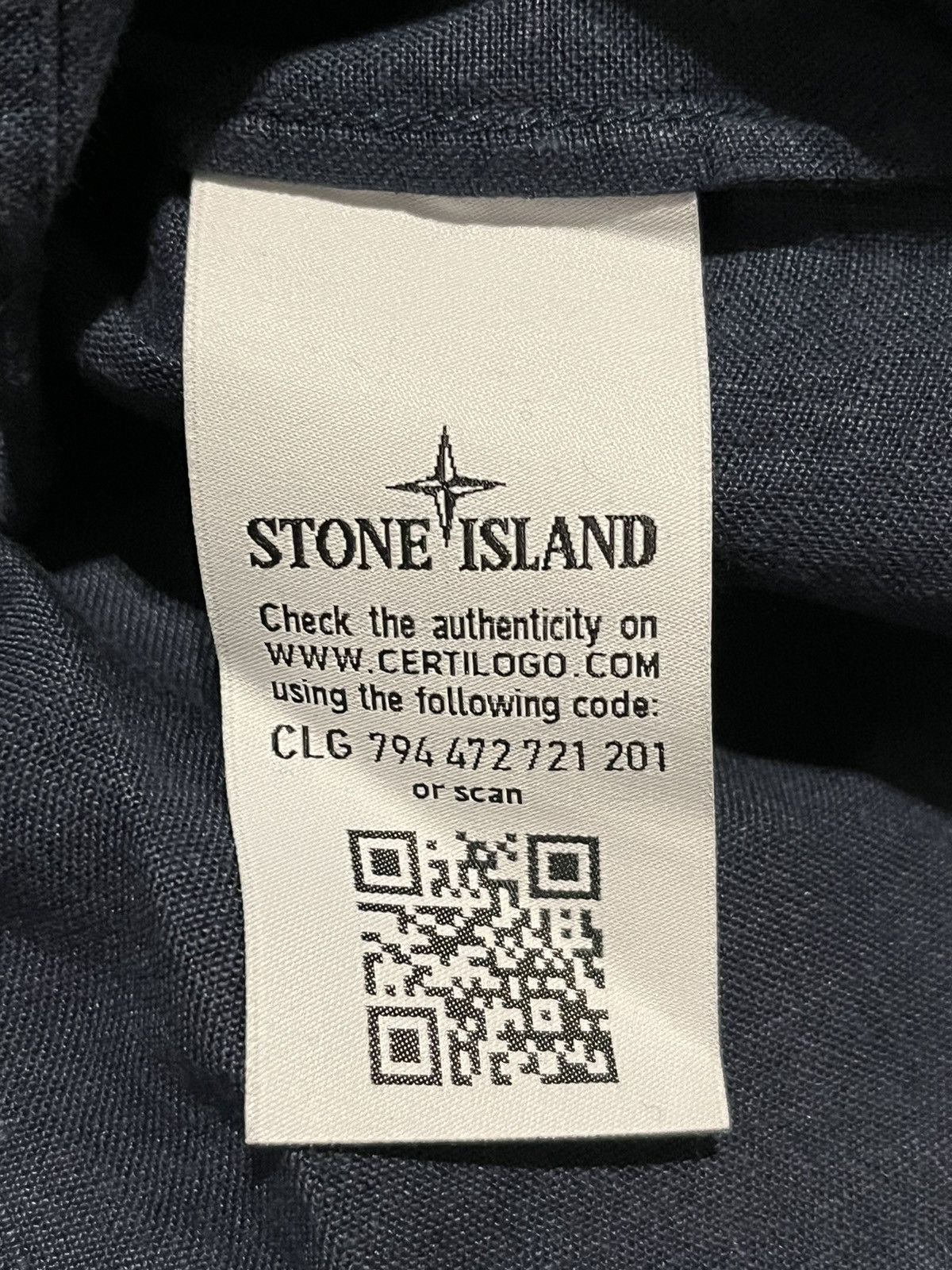 Stone Island Stone Island Shirt Navy Size US L / EU 52-54 / 3 - 5 Thumbnail