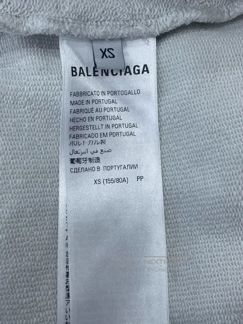 Balenciaga Balenciaga Printed Zip-up Hooded Sweatshirt Size US XS / EU 42 / 0 - 5 Thumbnail