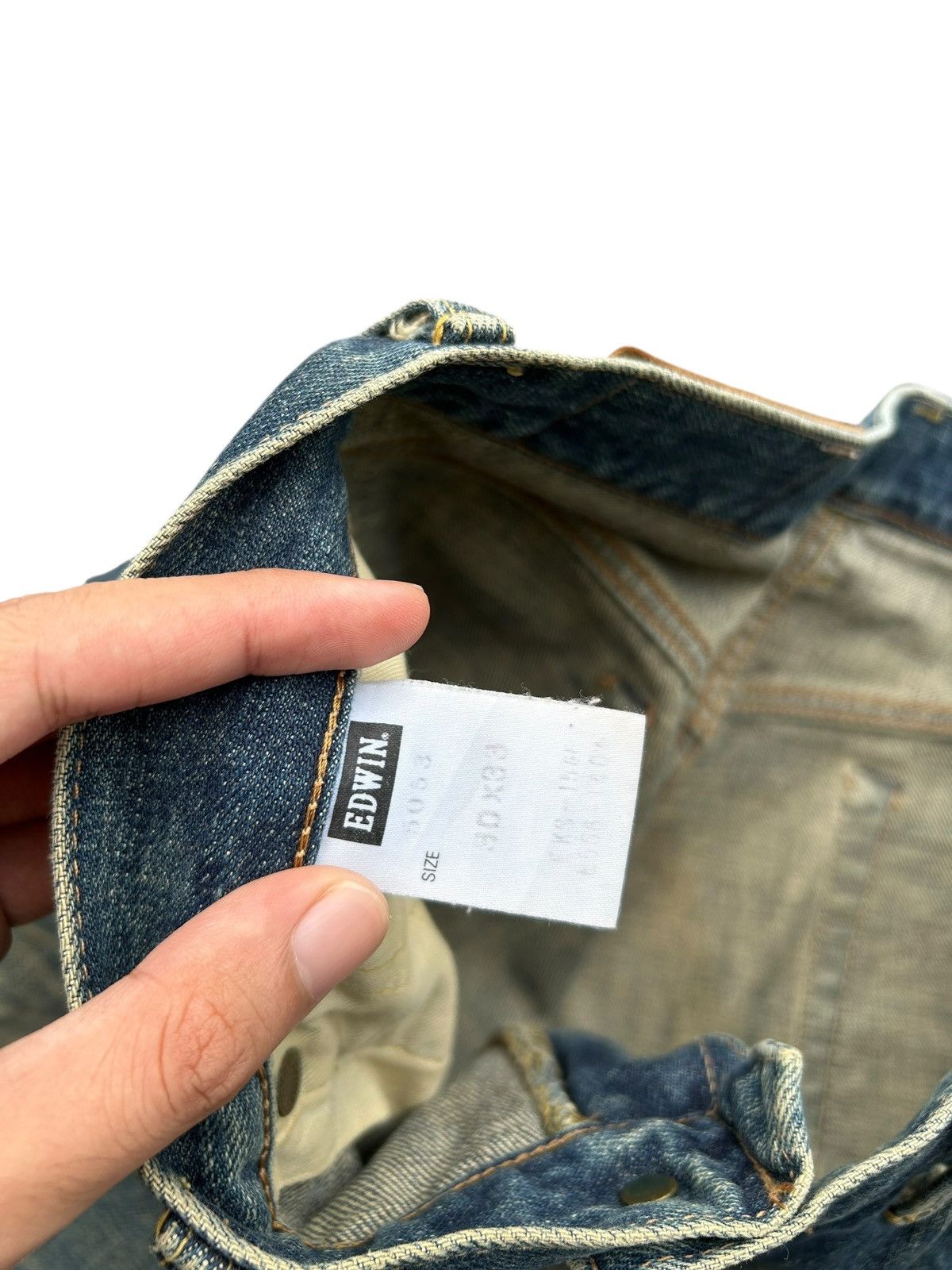 Kapital Vintage Edwin 505xx Selvedge Distressed Rusty Denim Jeans 🎌☠️ Size US 30 / EU 46 - 8 Thumbnail