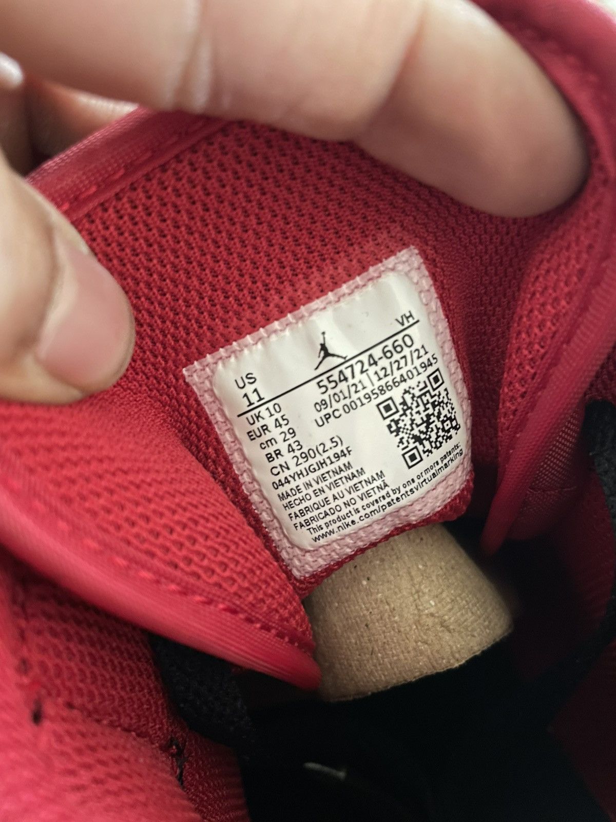 Jordan Brand Jordan 1 Mid Reverse Bred Size US 11 / EU 44 - 8 Thumbnail