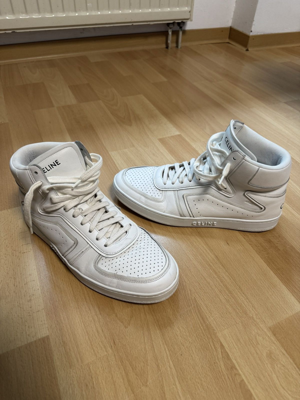 Celine Celine CT-01 Z Trainer High-Top Sneaker Hedi Slimane Size US 10 / EU 43 - 10 Thumbnail