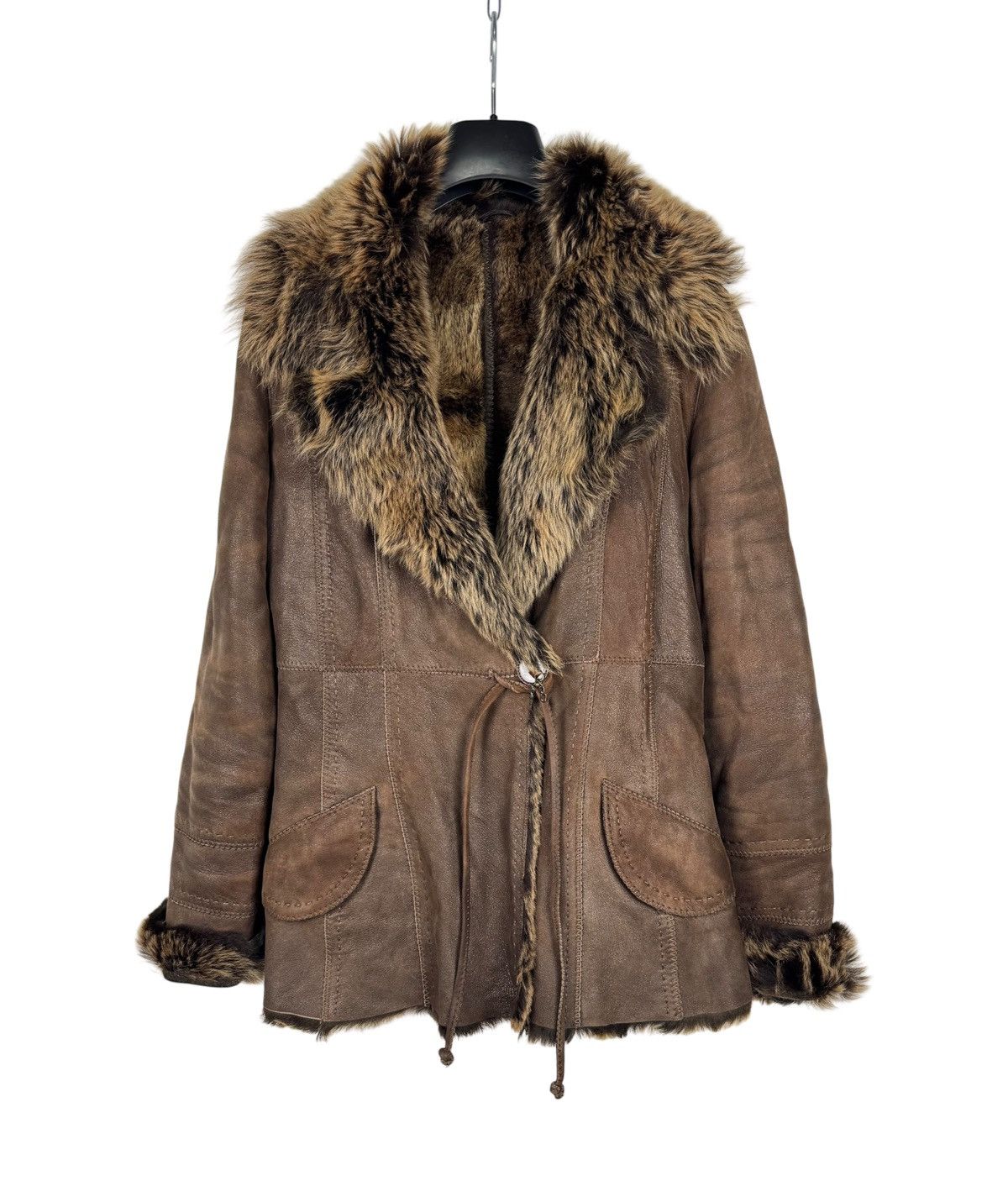 Other Rizal Coat Genuine Shearling Fur Jacket Size S / US 4 / IT 40 - 9 Thumbnail