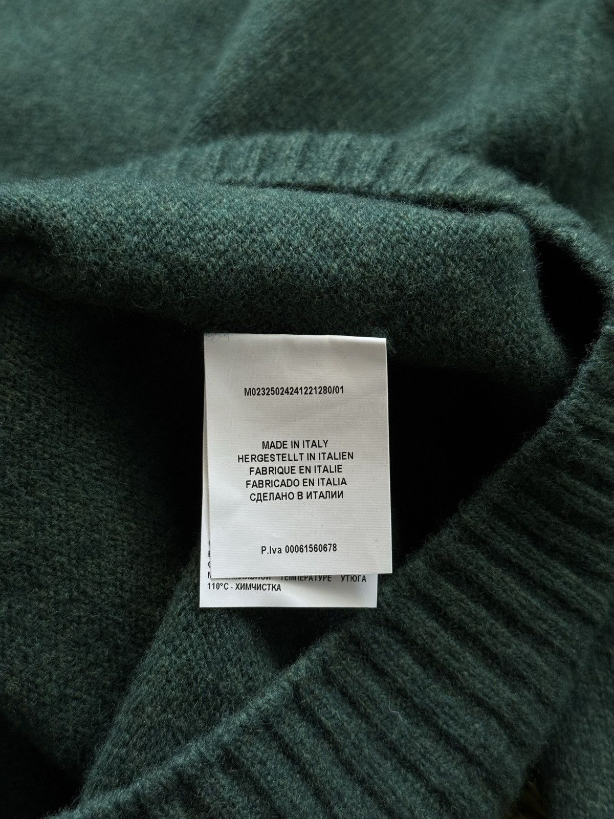 Gran Sasso Gran Sasso 100% wool knit hoodie Size US M / EU 48-50 / 2 - 4 Thumbnail