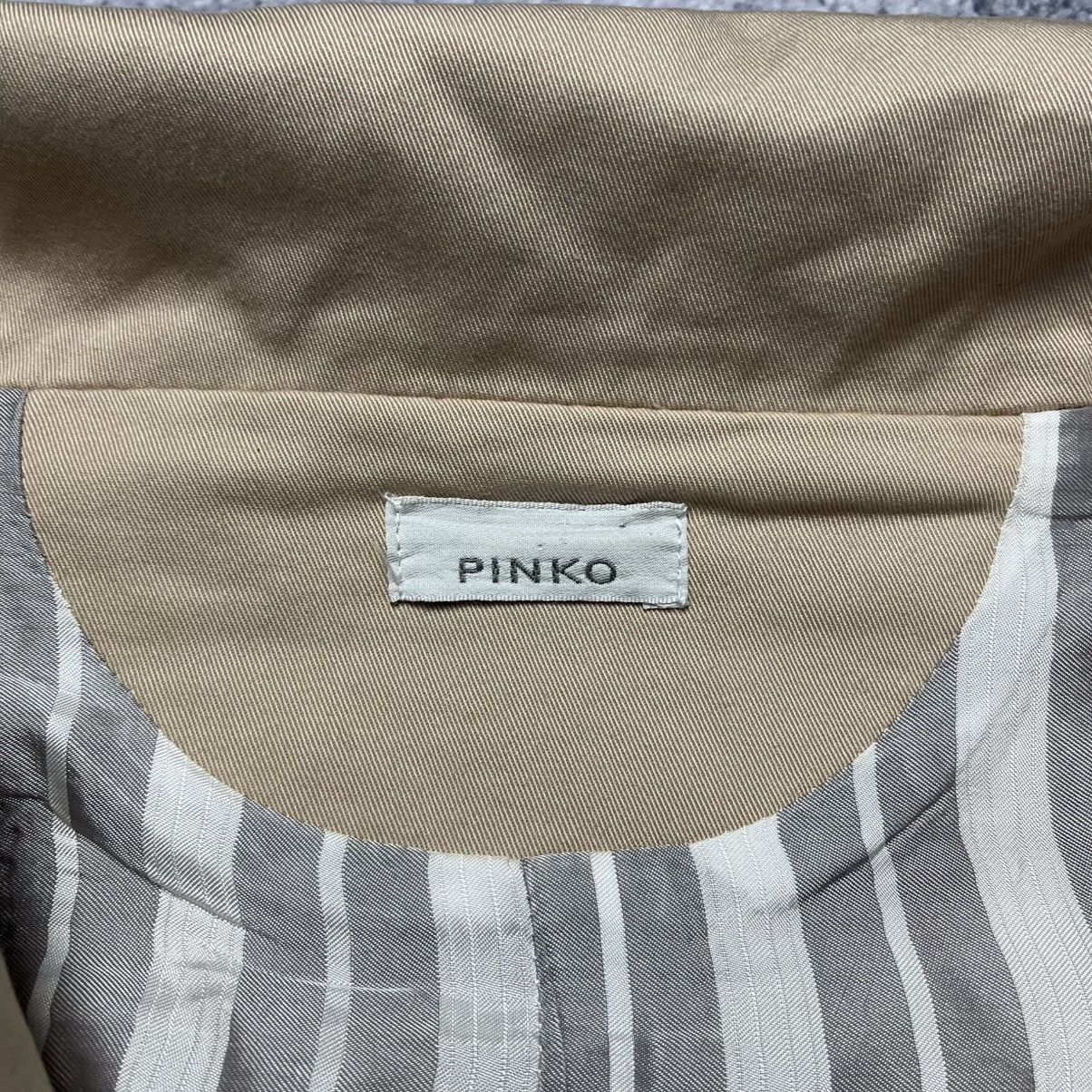 Pinko Vintage Pinko Cropped Coat Jacket Luxury Designer Italy Size M / US 6-8 / IT 42-44 - 4 Thumbnail