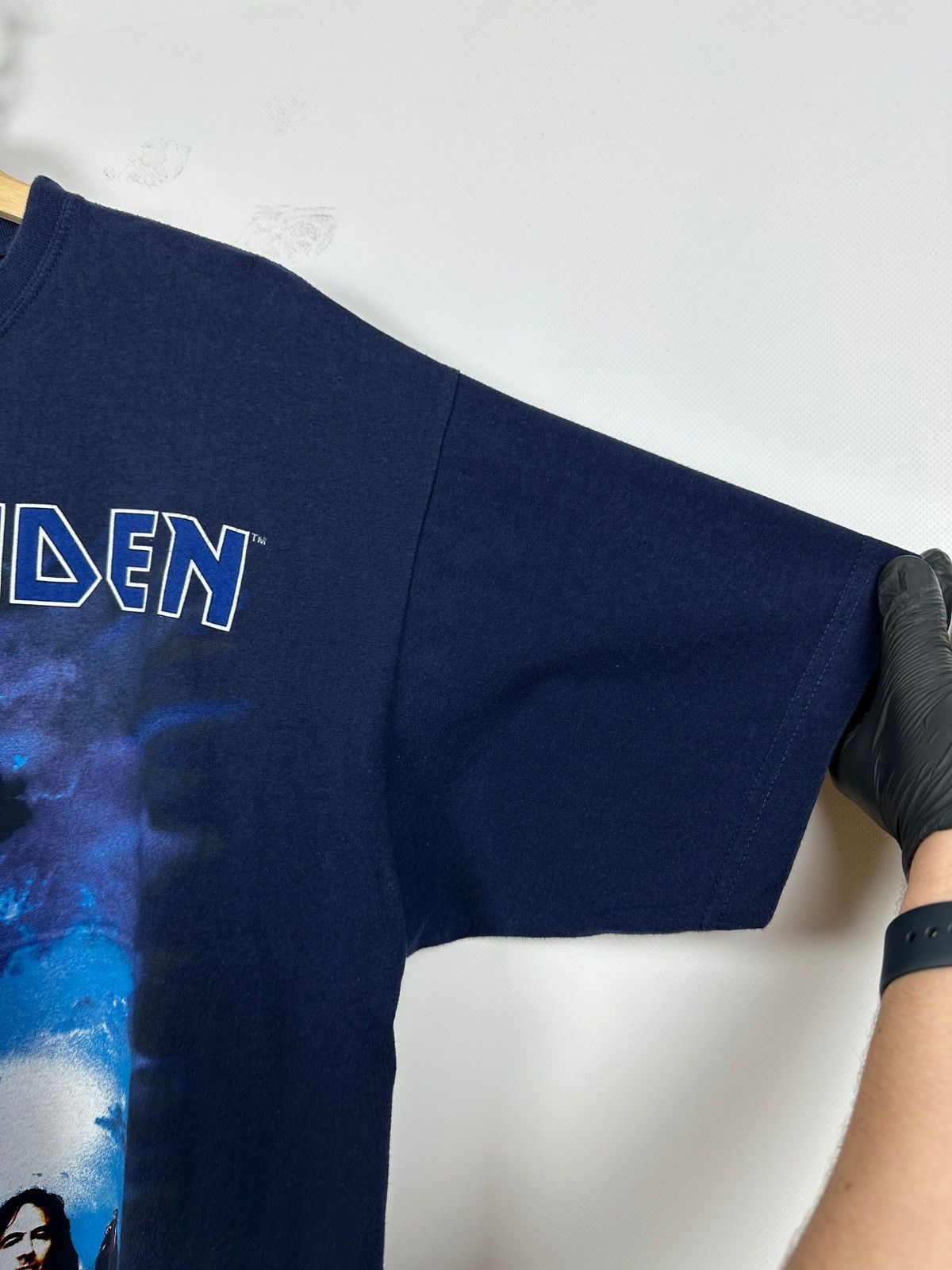 Band Tees 2000 Vintage Iron Maiden Brave New World Tour T-Shirt Size US XL / EU 56 / 4 - 12 Thumbnail