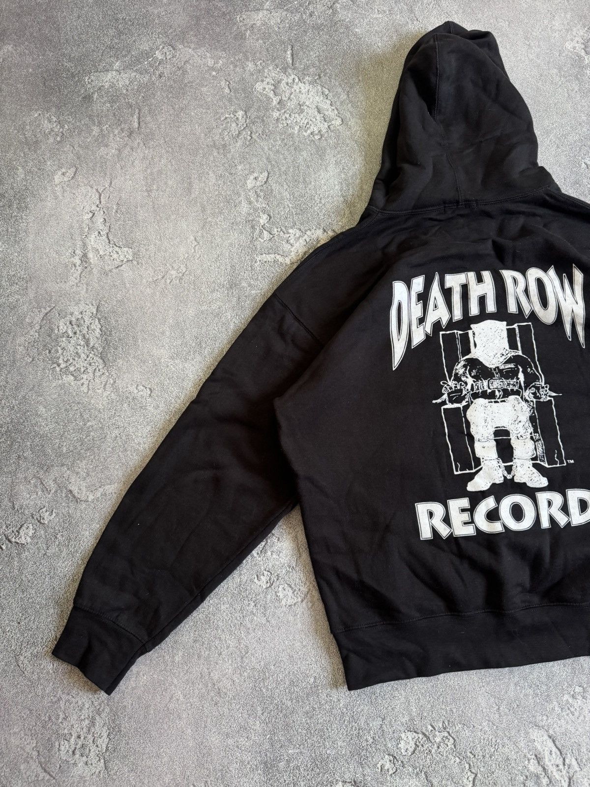 Death Row Records × Vintage Death Row Records big logo hoodie jumper sweatshirt hooded Size US M / EU 48-50 / 2 - 6 Thumbnail