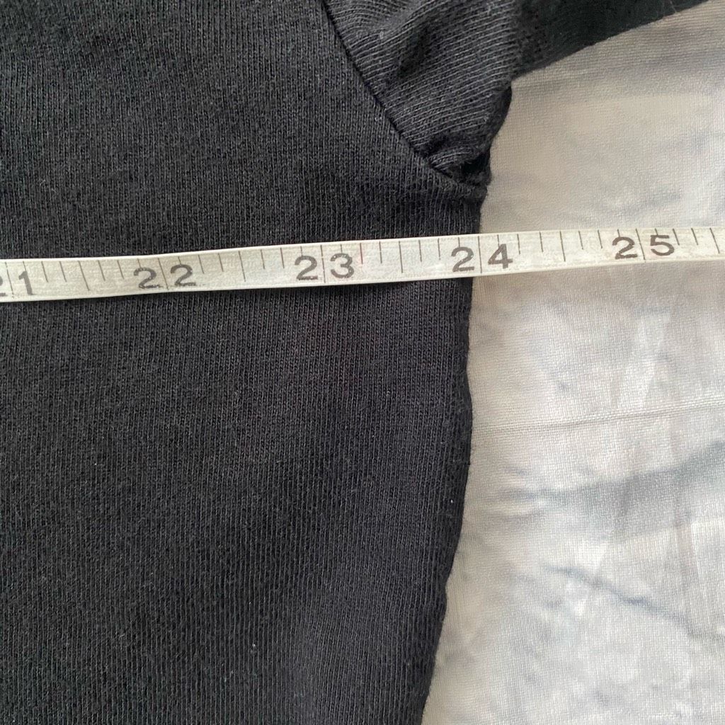 Topshop Topshop women S 4-6 Longsleeve scoopneck casual top black Size S / US 4 / IT 40 - 8 Thumbnail