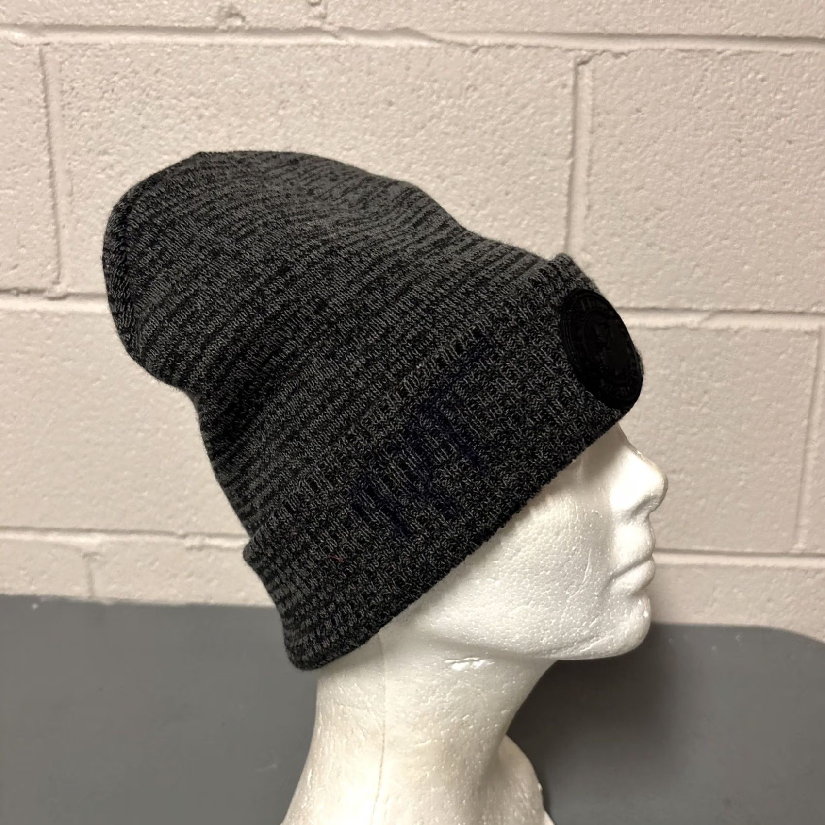 Vintage Canada Weather Gear Beanie Unisex Acrylic Gray Canada Logo Outdoor Ski Sports Mens Size ONE SIZE - 3 Thumbnail