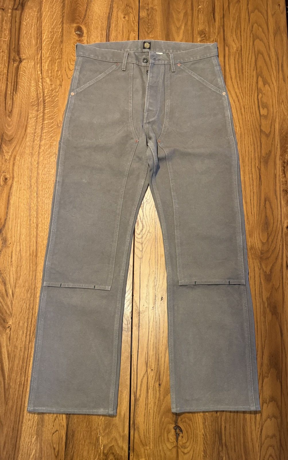 Indigofera Indigofera Wendell Pants Smithson Canvas Warm Gray Size US 33 - 1 Thumbnail