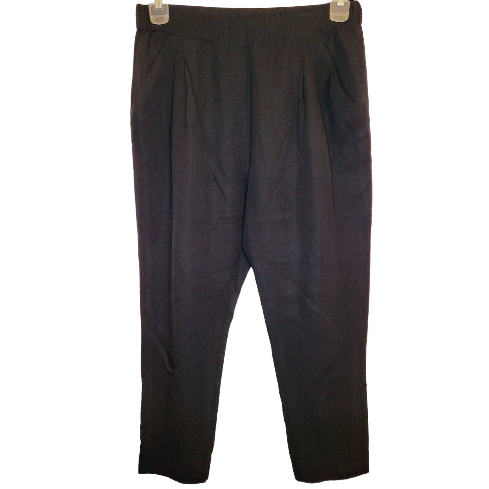 3.1 Phillip Lim 3.1 Phillip Lim Black Pleated Ankle Trouser Pants Size 27" / US 4 / IT 40 - 2 Thumbnail