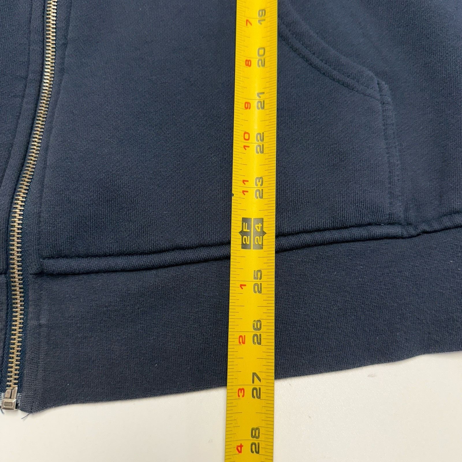 Joe Boxer Vintage Joe Boxer Thermal Lined Hoodie Sweatshirt Navy Blue Size US S / EU 44-46 / 1 - 11 Thumbnail