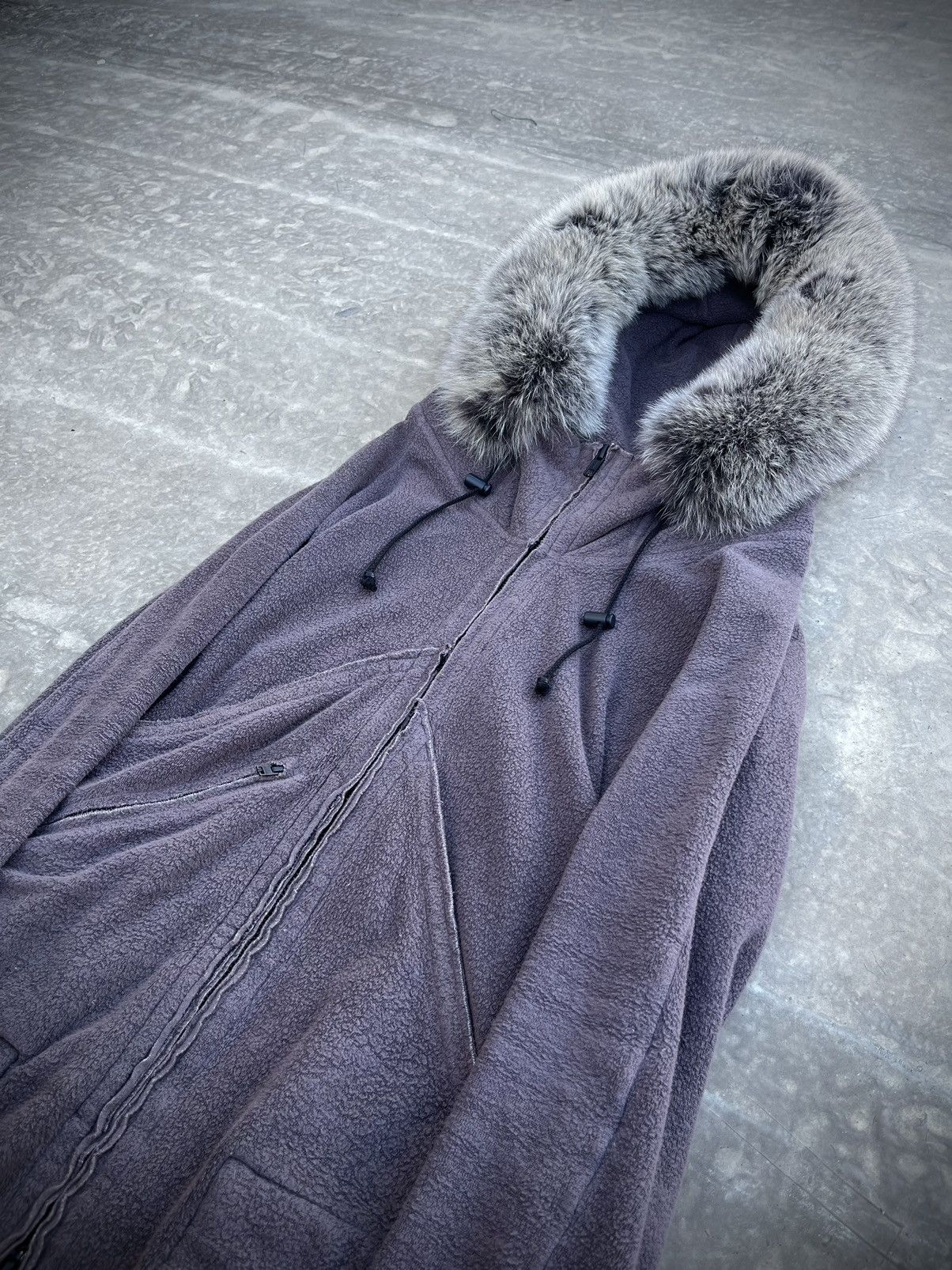 If Six Was Nine IfSixWasNine Fox Fur Parka | Grailed