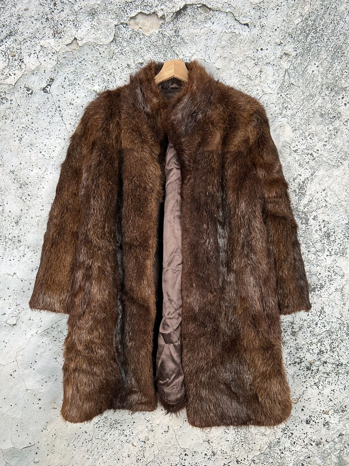Vintage Vintage Fur Avant Garde Jacket Designer Alternative 90s Size M / US 6-8 / IT 42-44 - 1 Thumbnail