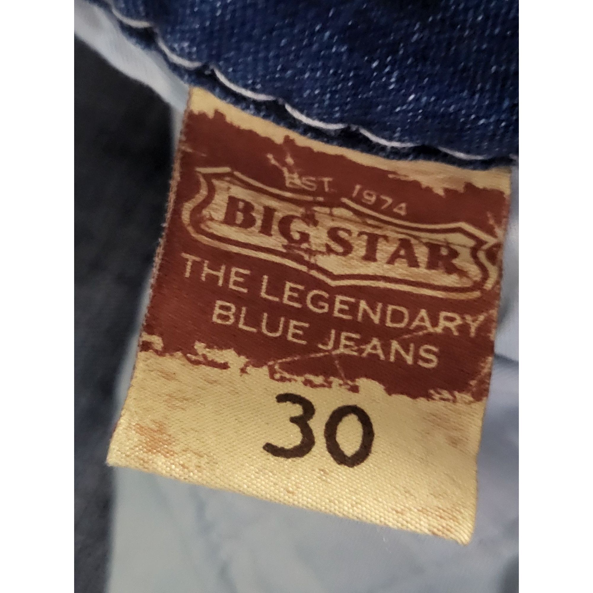 Big Star Big Star Liv Bootcut Jeans Women Size 30 Embroidered Low Ris Size 30" / US 8 / IT 44 - 4 Thumbnail