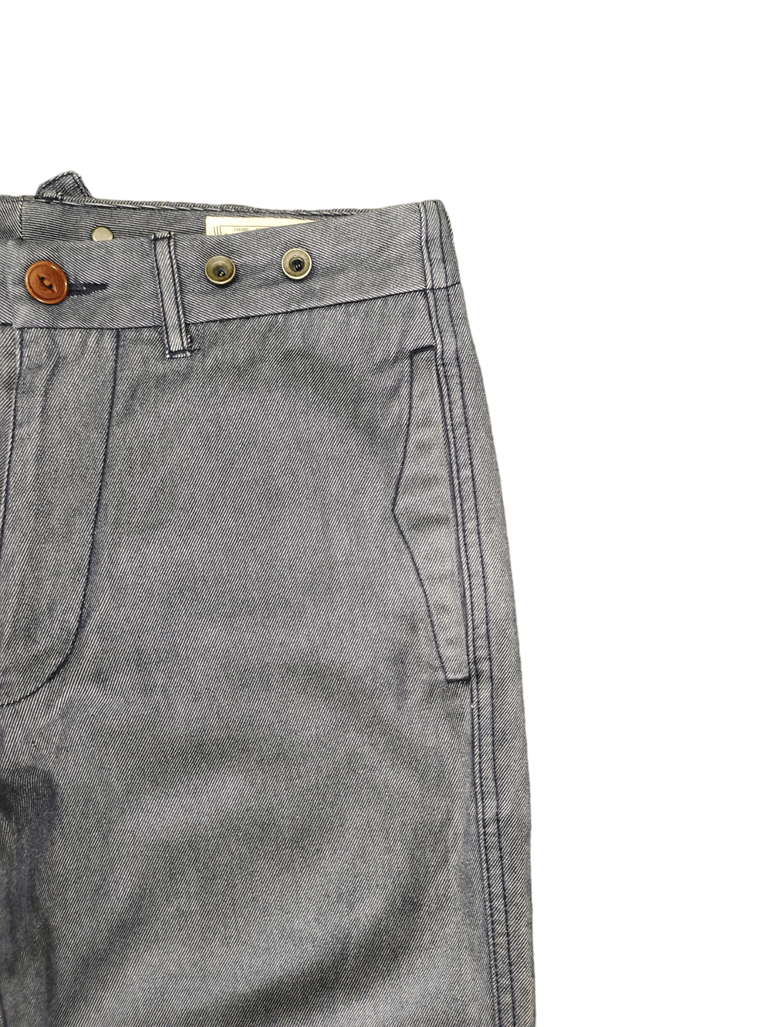 Japanese Brand Vintage Navy Buckle Back Denim Pants Inspired Wwii Size US 30 / EU 46 - 14 Thumbnail