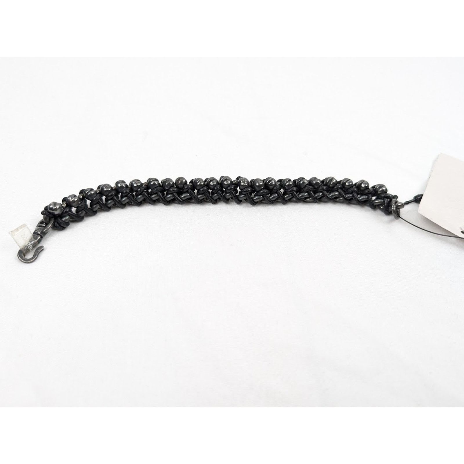 Bottega Veneta o1rshd1 Size: S / Ossidato/Nappa Bracelet in Naturale/Nero Size ONE SIZE - 10 Thumbnail