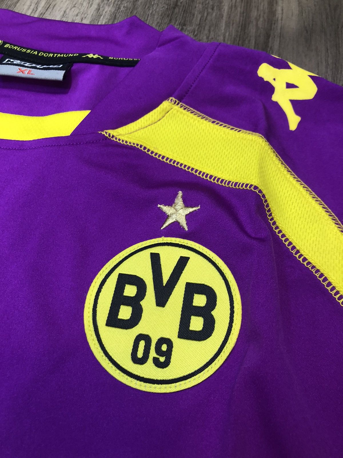 Kappa Dortmund 09/10 goalkeeper gk shirt Size US XL / EU 56 / 4 - 7 Thumbnail