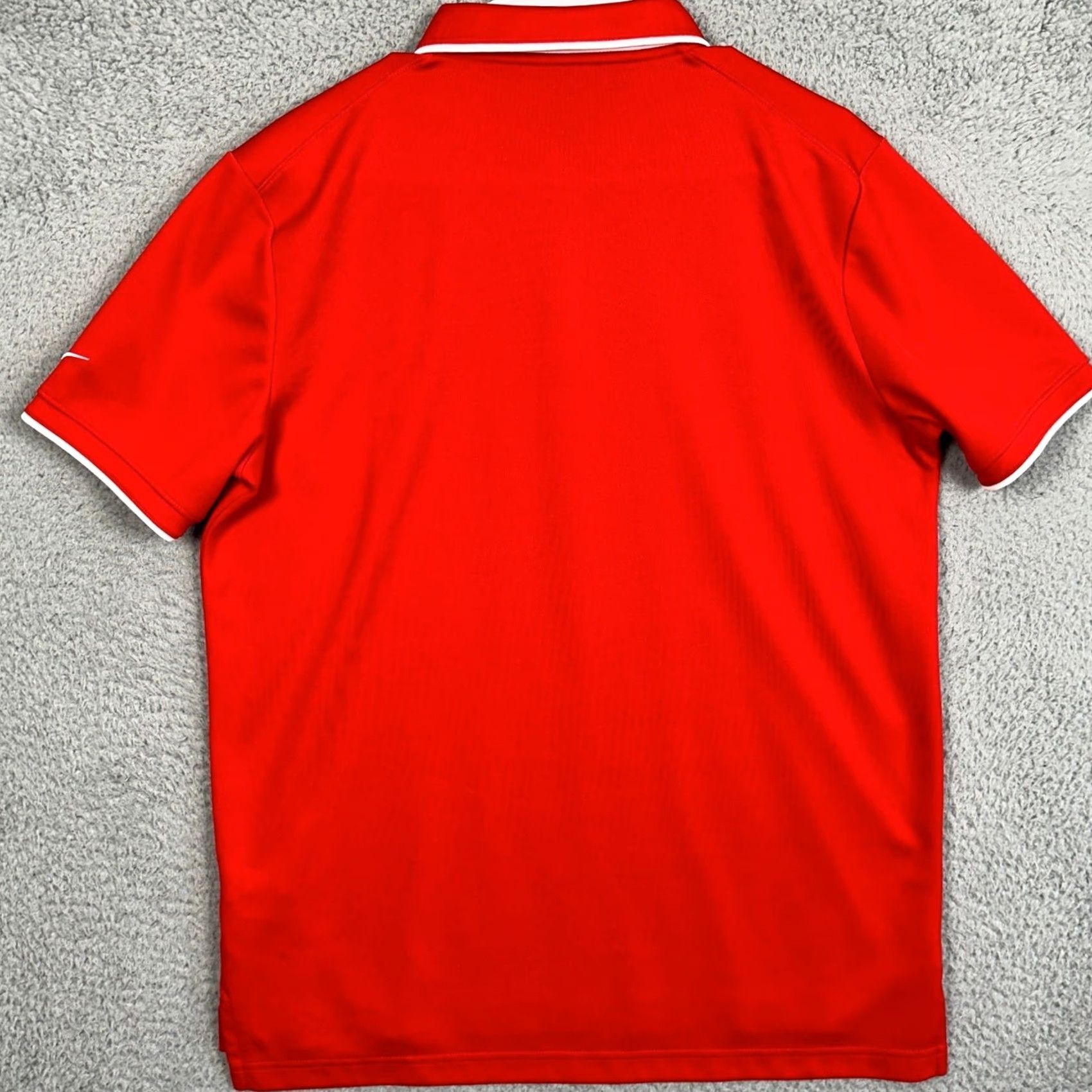 Nike Nike Dri-Fit Buckeyes Polo Shirt Mens M Red Golf Performance EUC Size US M / EU 48-50 / 2 - 3 Thumbnail
