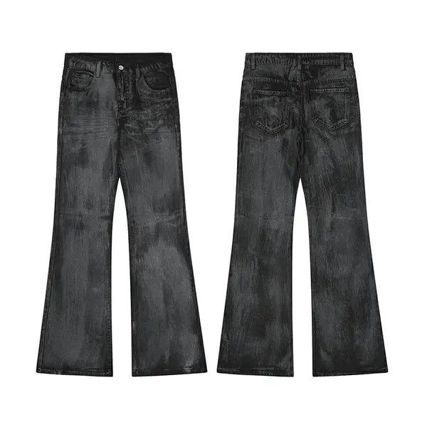 VIBE distressed fade flared jeans Size US 32 / EU 48 - 3 Thumbnail