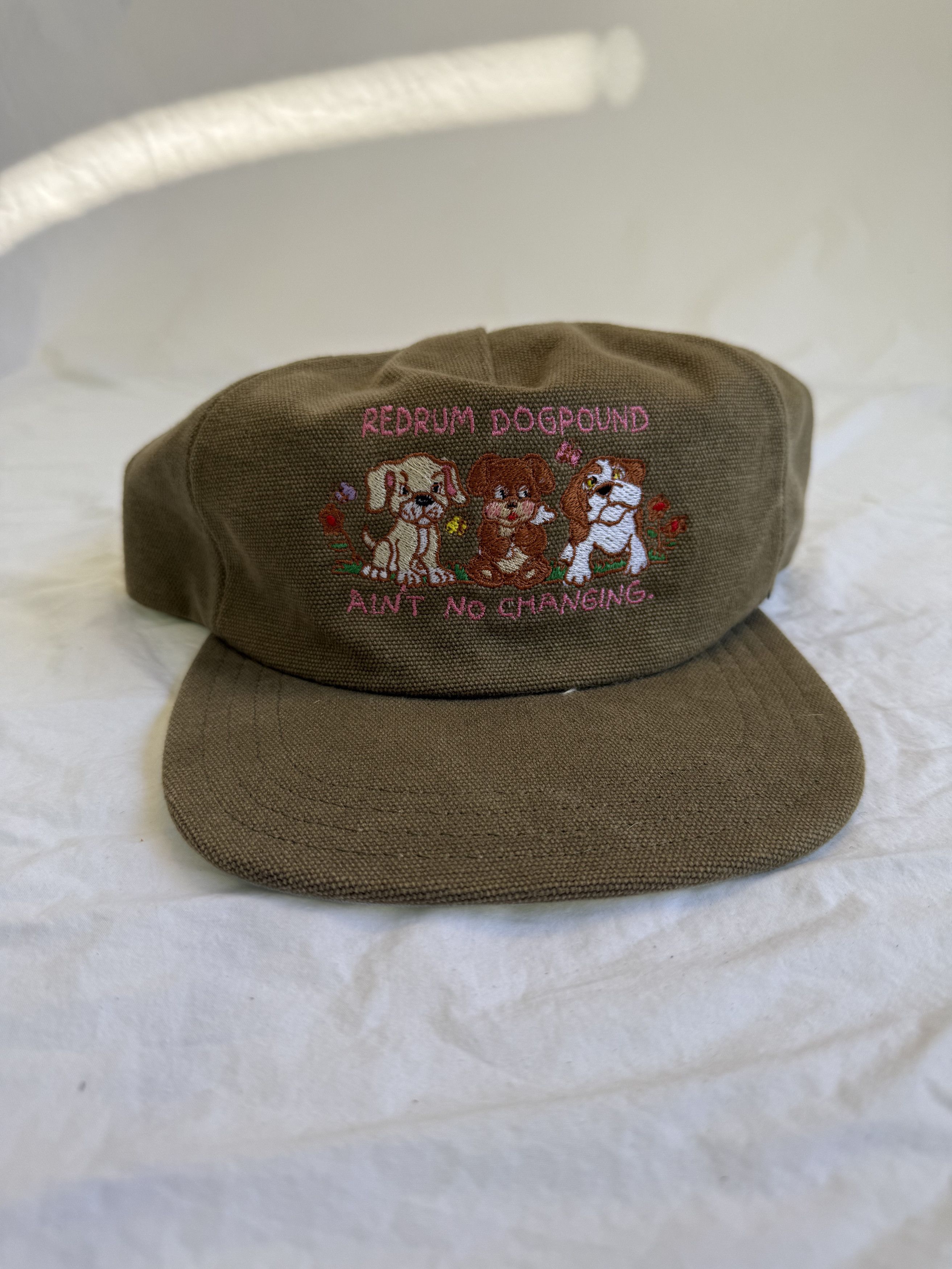 Redrum Dogpound Handmade Canvas Snapback Hat Size ONE SIZE - 2 Thumbnail