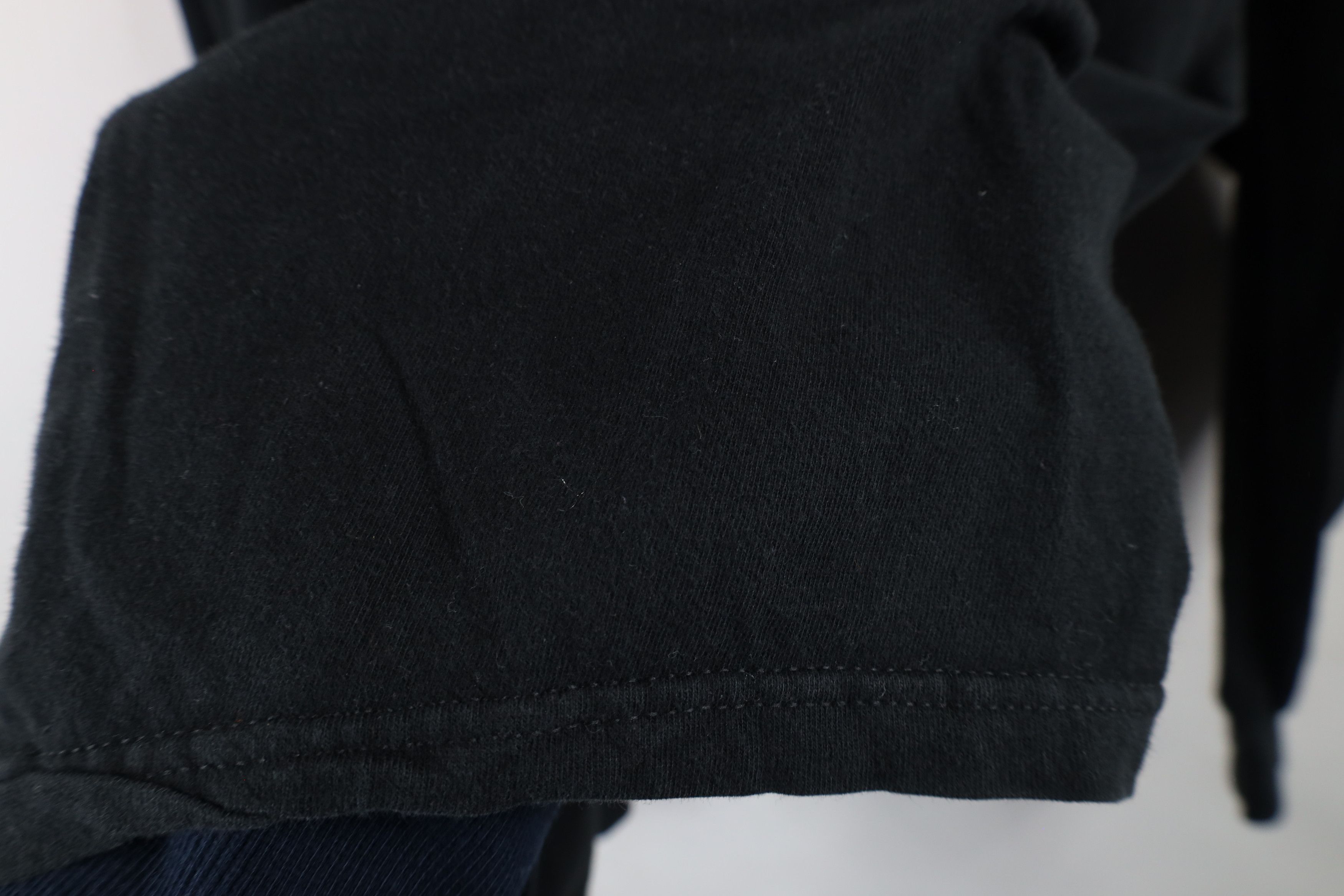 Vintage Vintage 90s Streetwear Cotton Long Sleeve T-Shirt Black Size US XXL / EU 58 / 5 - 7 Thumbnail