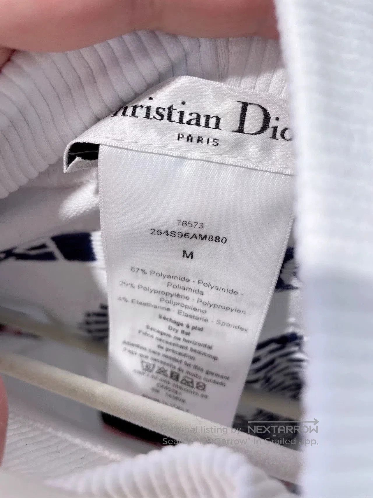Dior dior fw22 snow limited edition long sleeve. Size US M / EU 48-50 / 2 - 5 Thumbnail