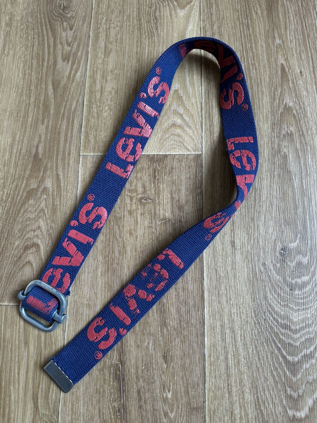 Levi's Vintage Cotton Levi’s blue belt Size 34 - 2 Thumbnail