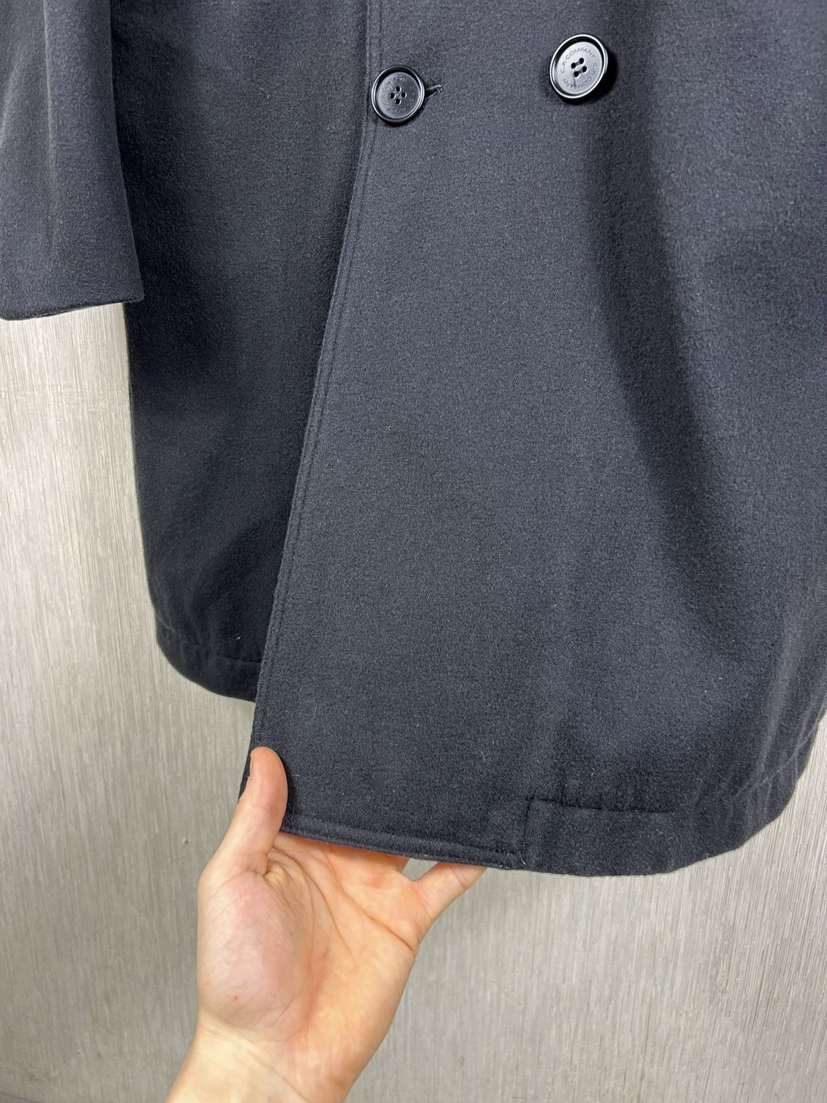 C.P. Company Vintage AW 2009 C.P. Company wool double breasted long coat Size US M / EU 48-50 / 2 - 9 Thumbnail