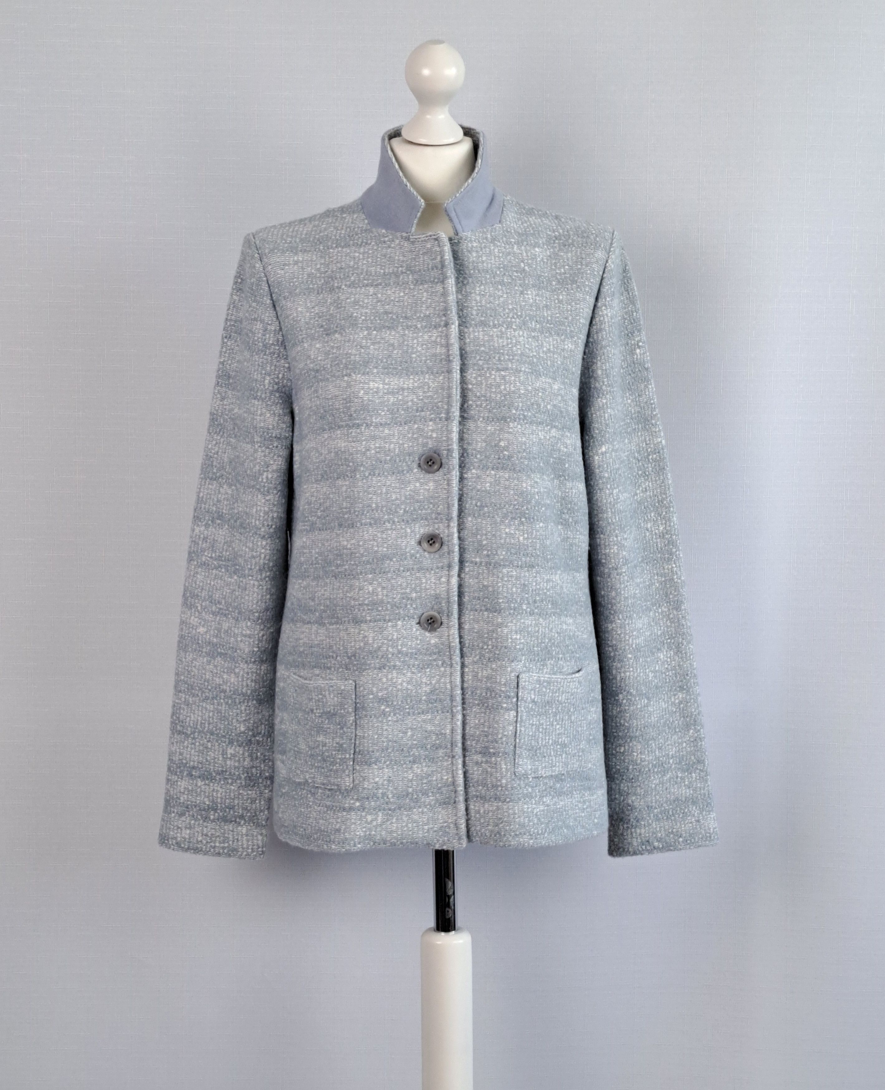 Amina Rubinacci wool blend jacket. Size 48