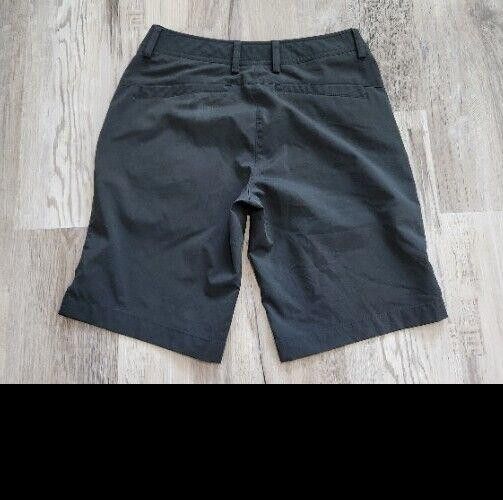 Designer Womens Oobe Shorts Size 0 Gray Bermuda Flat Front Size 25" / US 0 / IT 36 - 2 Thumbnail
