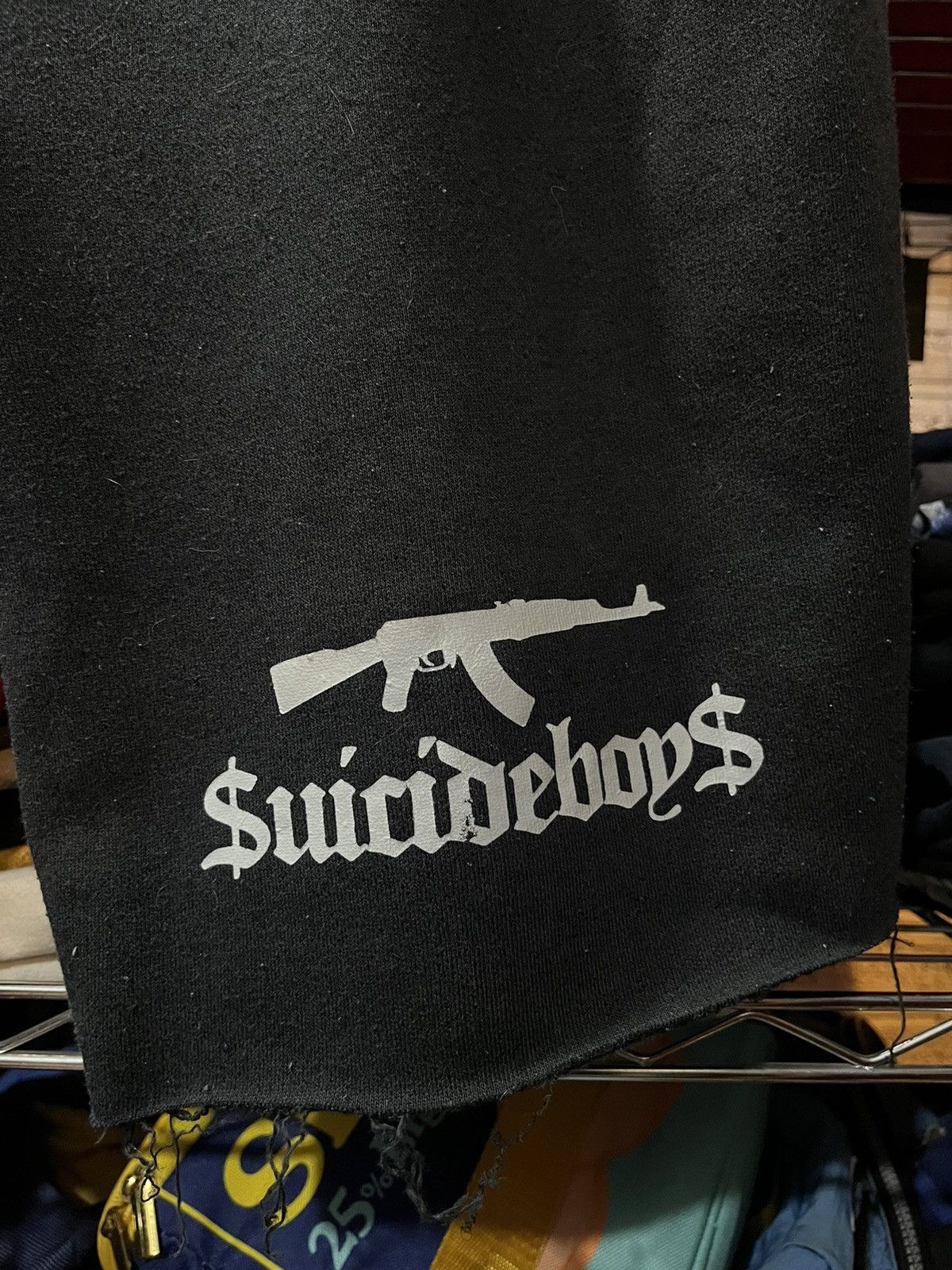 Band Tees $uicideboy$ G59 Recprds. AK47 Shorts Logo Size US 34 / EU 50 - 4 Thumbnail