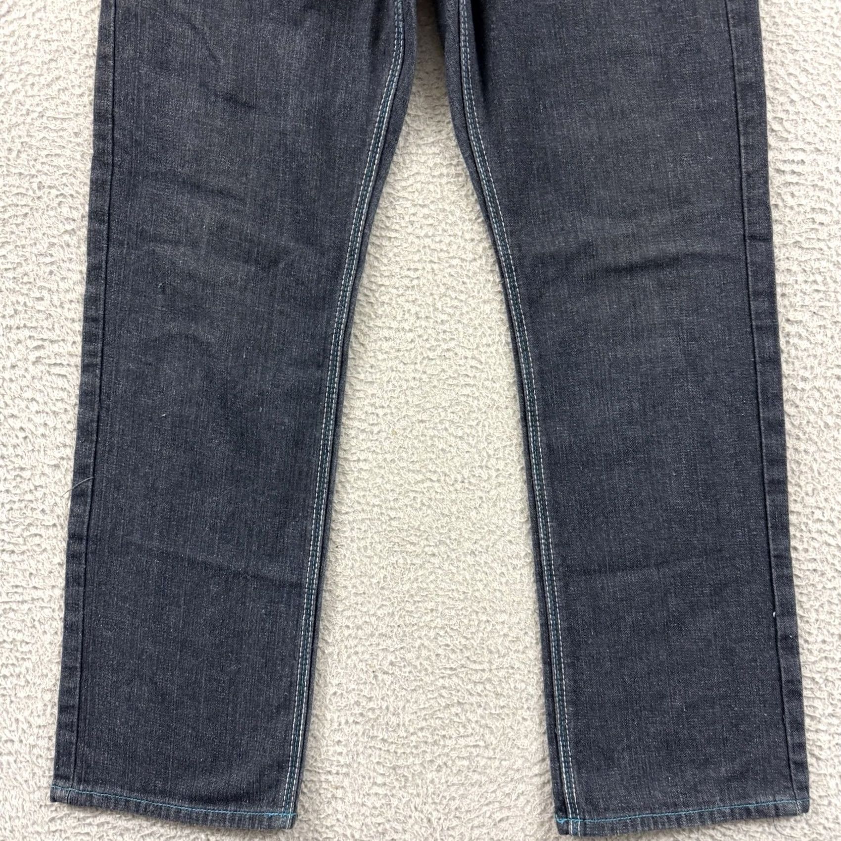 Vintage VINTAGE Urban Label Jeans Mens 32x32 Blue Baggy Wide Leg Hip Hop Cyber Y2K Size US 32 / EU 48 - 3 Thumbnail