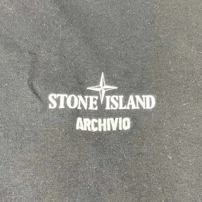 Stone Island Stone Island Khaki Cotton Women's T-Shirt . Size M / US 6-8 / IT 42-44 - 3 Thumbnail