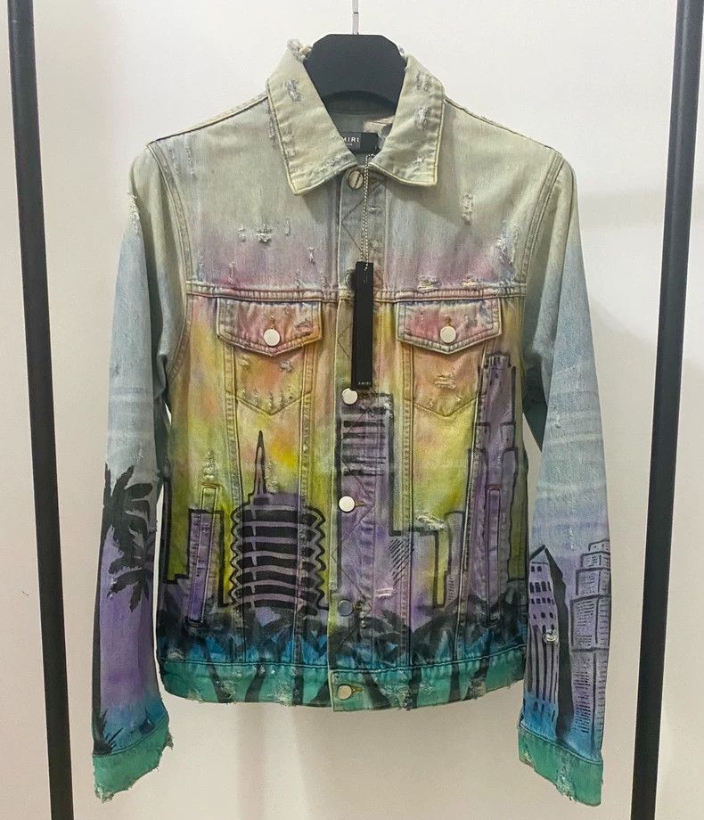 Amiri Amiri 19ss Metropolis Dye Jacket Size US M / EU 48-50 / 2 - 2 Thumbnail