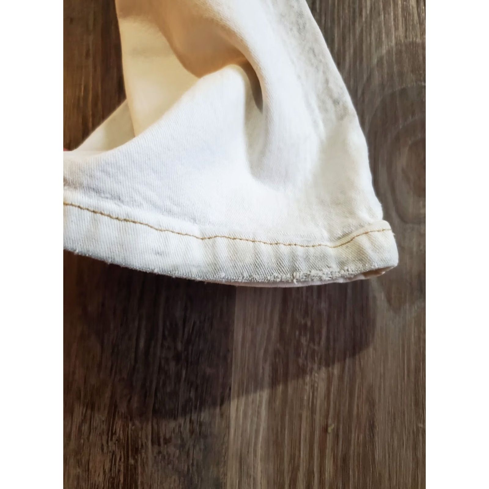 Vintage St Johns Bay Jeans Women's White Size 12 Stretchboot Size 34" / US 12 / IT 48 - 7 Thumbnail